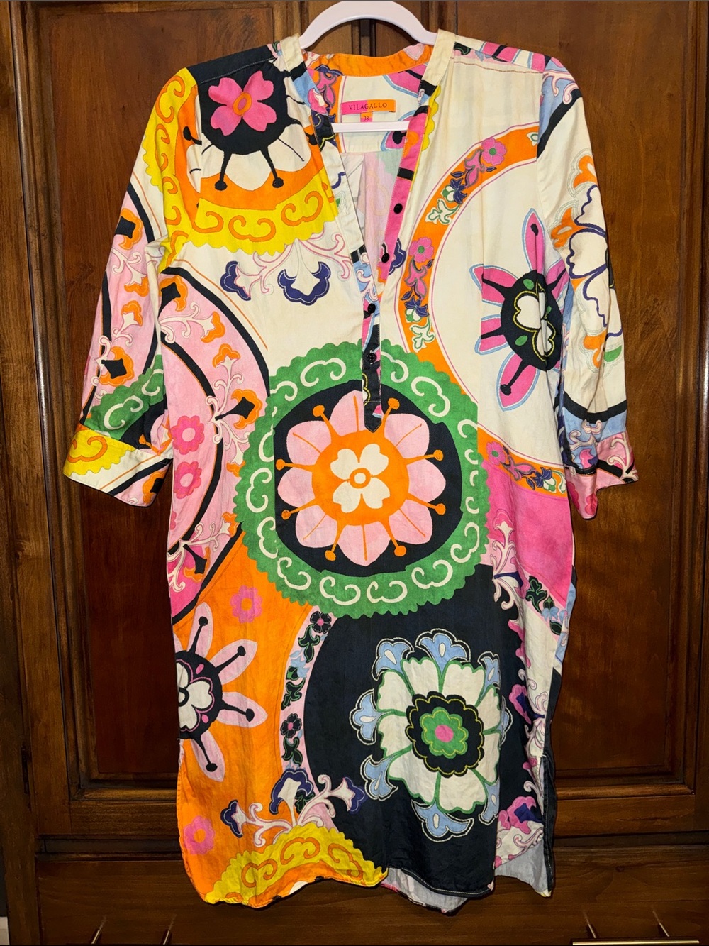 Vilagalo Suzani "Dani" Cotton Dress size 38 / 8